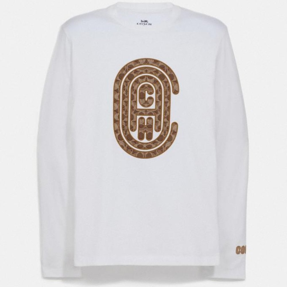 Coach Graphic Long Sleeve T-Shirt